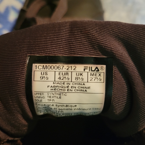 Men's Fila Brown Boots - Picture 5 of 6